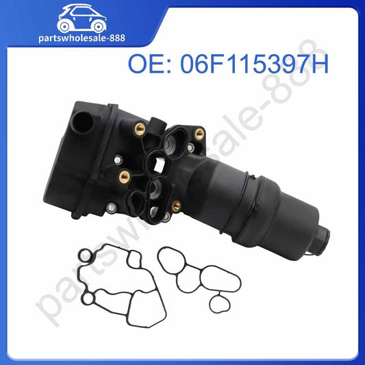 06F115397H Oil filter housing and gasket suitable for Audi A3 A4, for Volkswagen for Golf , for Jetta , for Passat 2.0L
