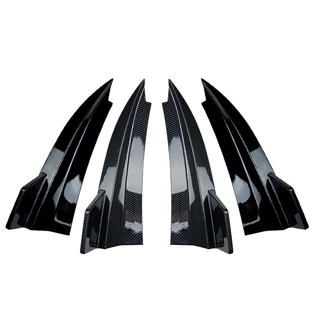 Carbon Rear Bumper Canard Vent Kit for Mercedes-Benz C-Class W205 Coupe 15-21