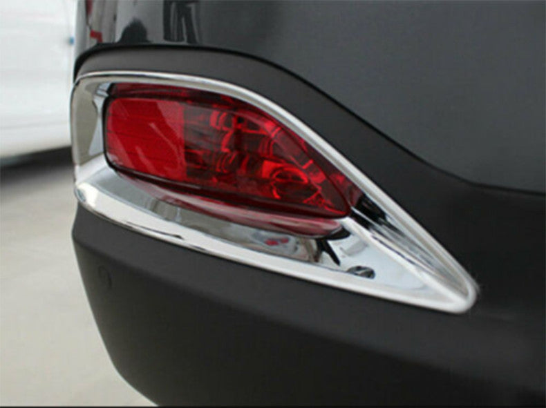 for Kia Sorento 2016-2020 Chrome ABS Rear bumper Fog Light Lamp Frame Covers New