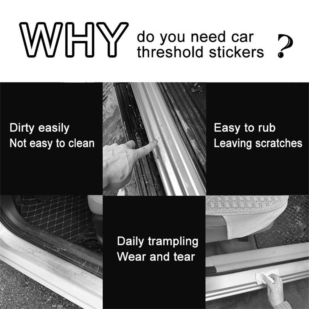 for Ram 3500 Accessories Cab Truck Car Door Sill Plate Step Threshold Protector