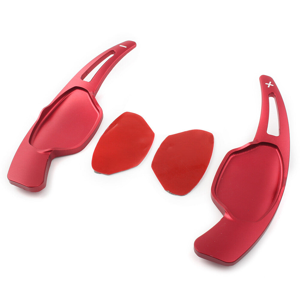A pair of extended gearshift paddles with steering wheel for the for Cadillac XTS 2013 - 18 14