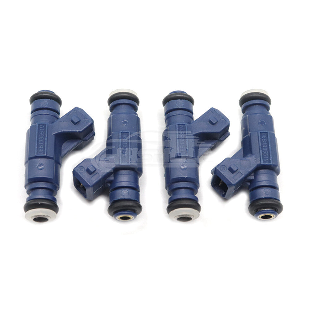 4-pack fuel injectors 0280156065 suitable for Volkswagen for Passat , for Audi for A4 Quattro 1.8L turbocharged engines.