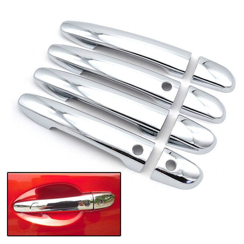for Mazda CX-3 2016-2021 ABS Chrome Bowl Door Handle Cover Trim Keyless Entry 8X