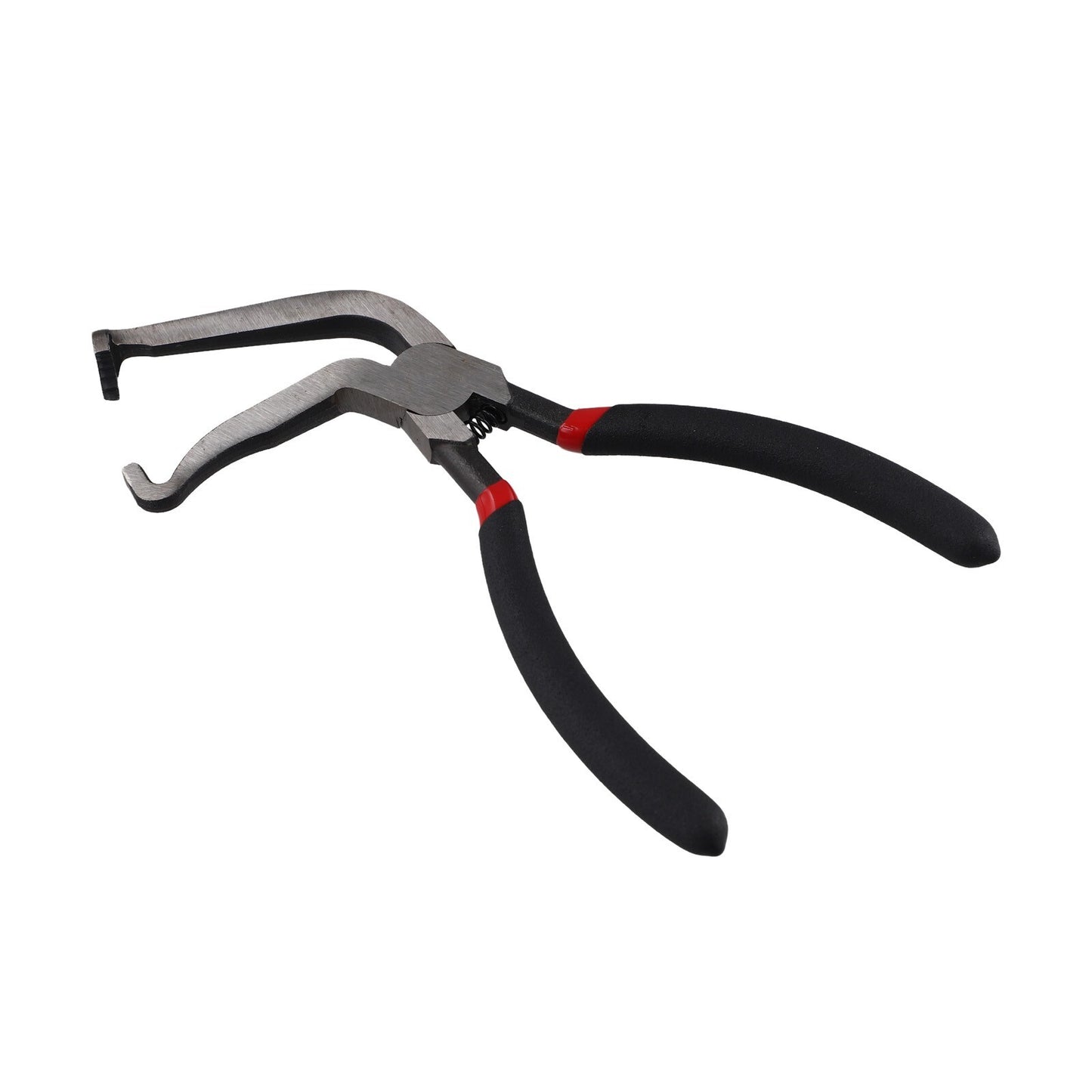 Automotive disconnect pliers for releasing fuel line connections at 65 degrees