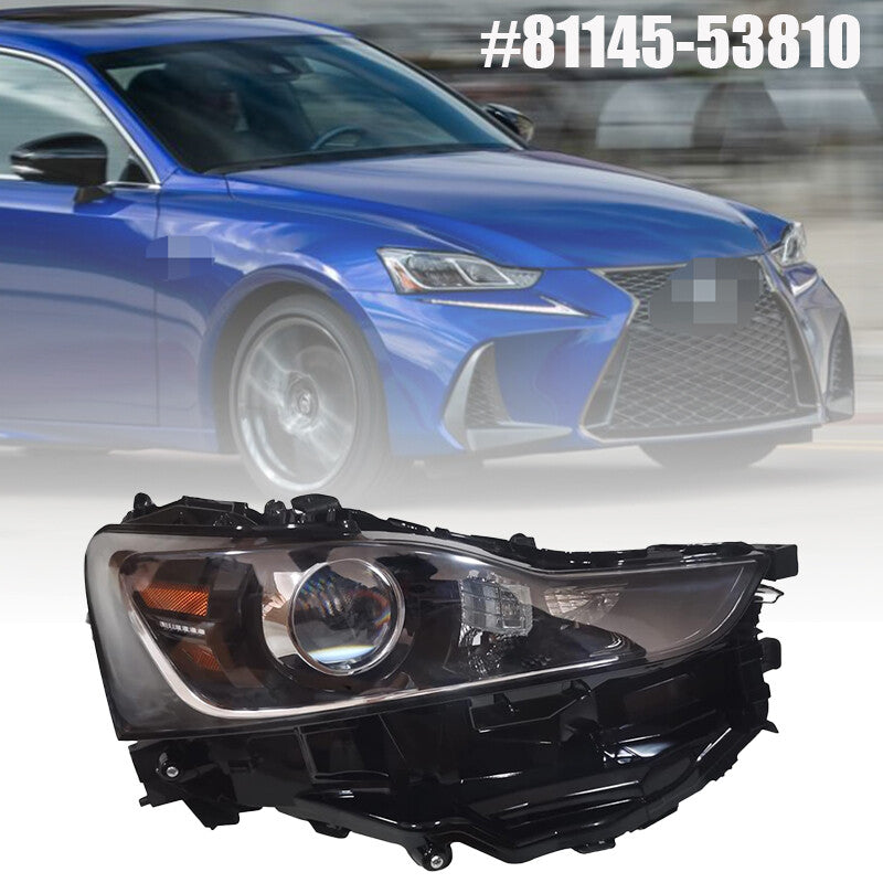 Passenger Right RH LED Headlight For 2017- 2020 for Lexus IS IS300 IS350 81145-53810