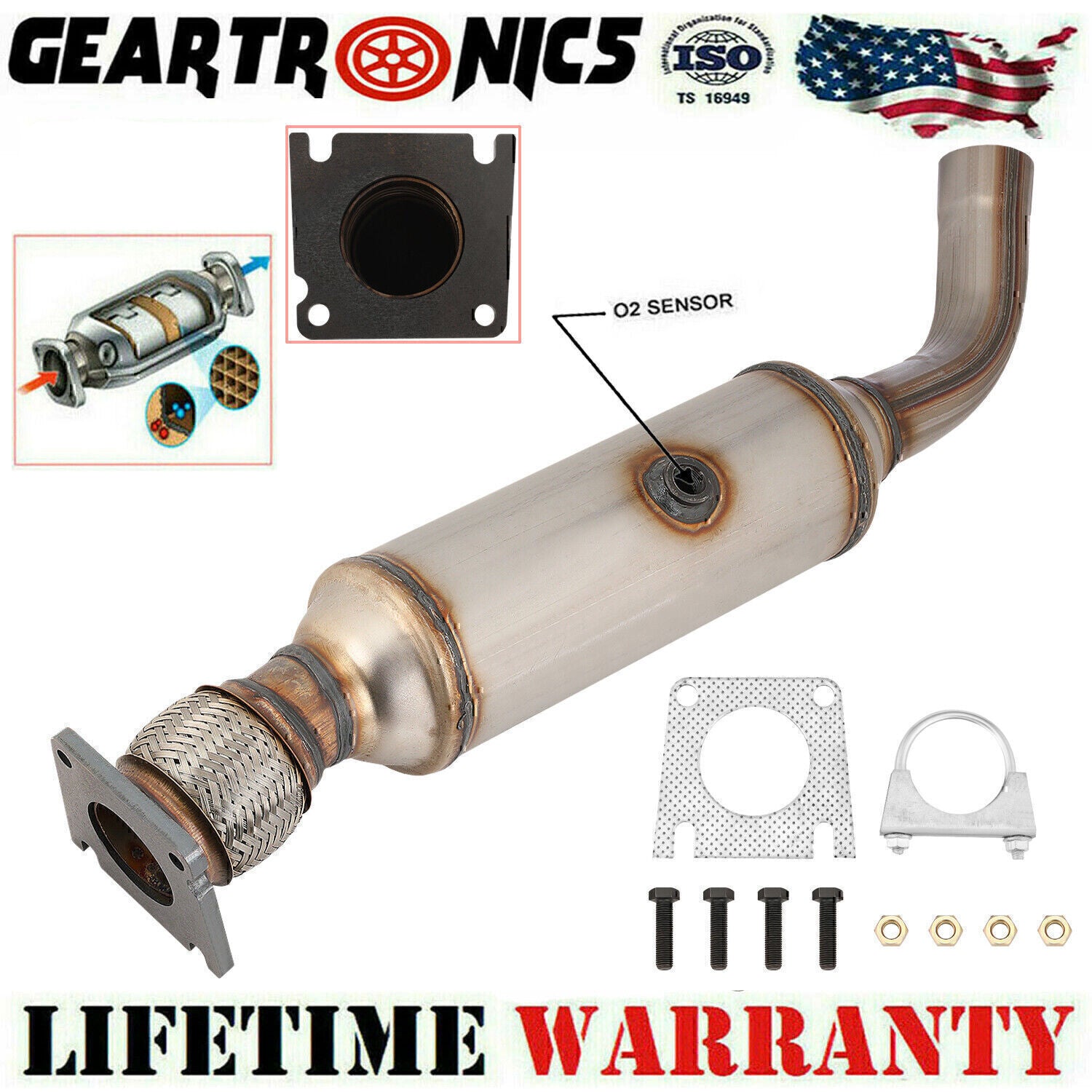 Catalytic Converter Fits for Chrysler Town  Country for Dodge Grand Caravan 3.3L  3.8