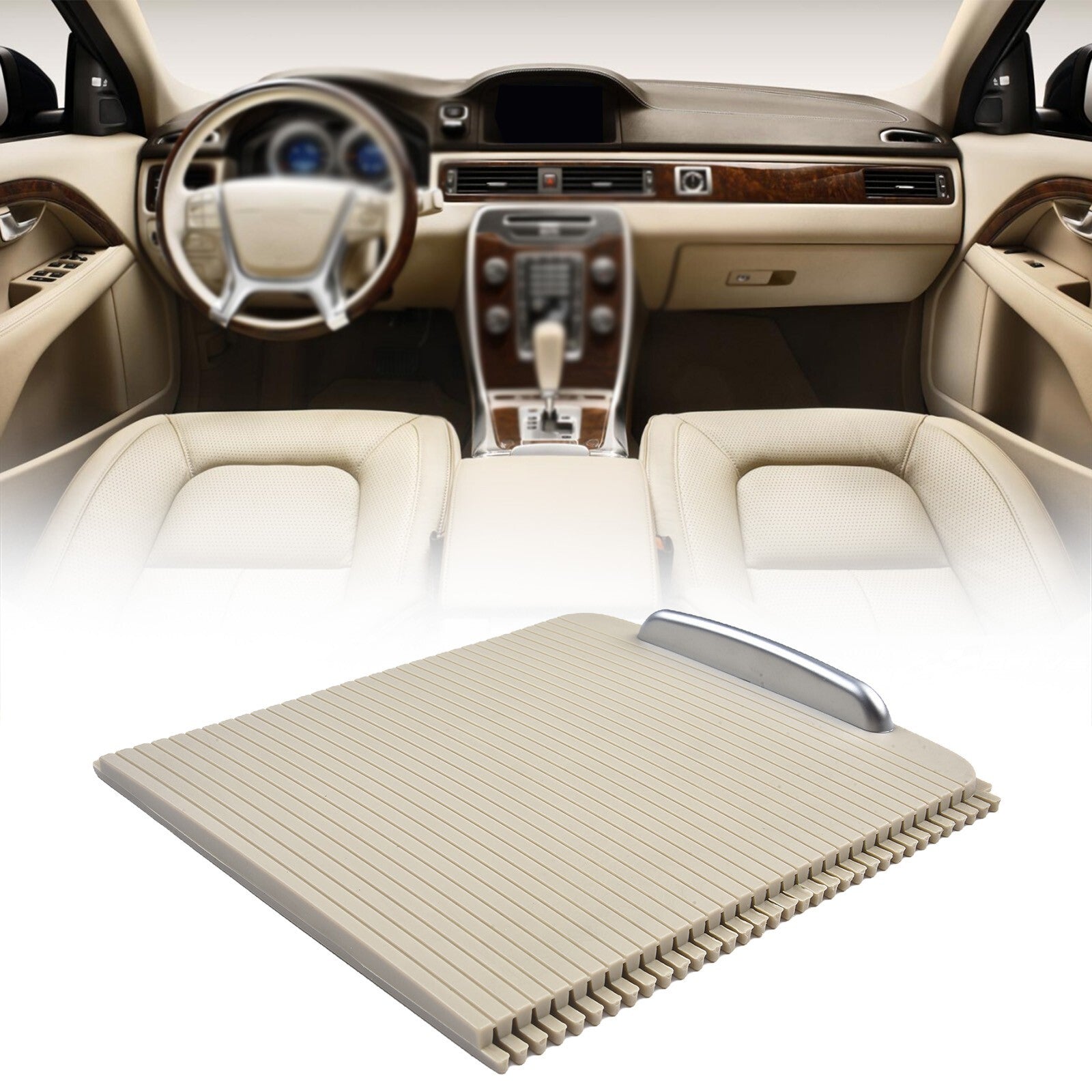 39870905 Center Console Sliding Cover Beige for Volvo For S80 For V70 For XC70