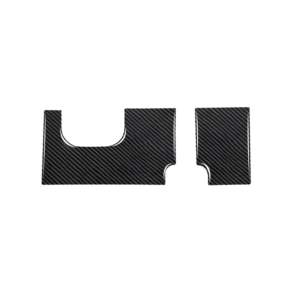 2X Carbon Fiber Headlight Console Panel Cover Trim for Audi TT 8N 2001-2006
