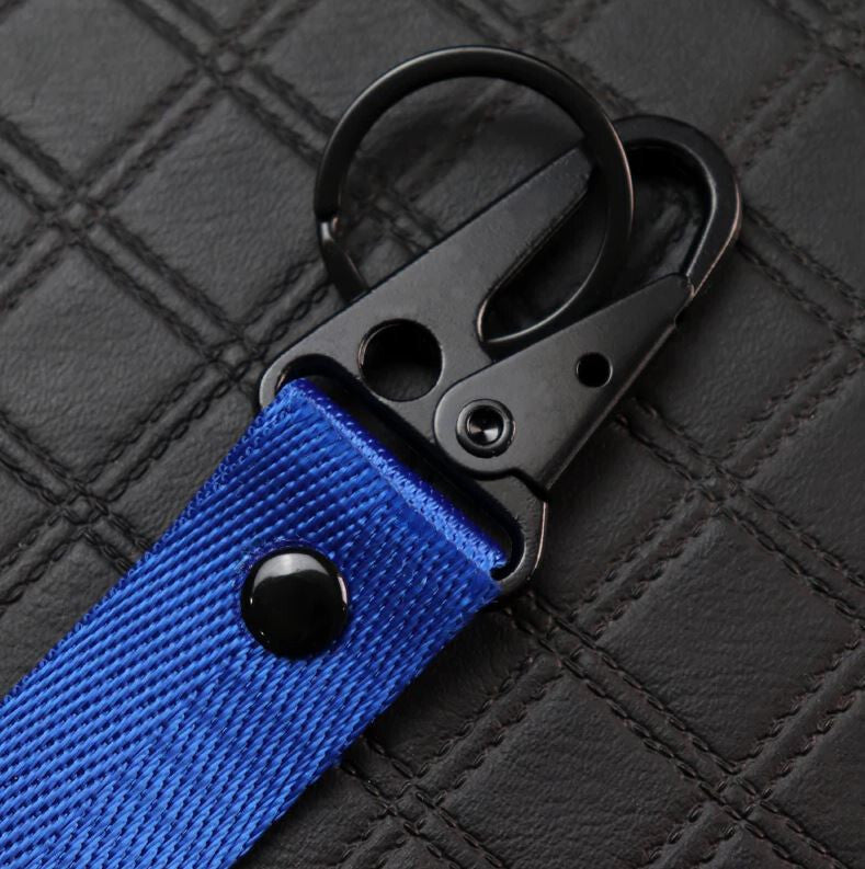 Mugen car keychain metal key ring badge lanyard blue for Subaru,for Infiniti,for Acura