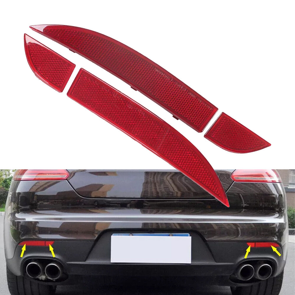 Rear Bumper Marker Reflector Light for Porsche for Panamera 2014-2016