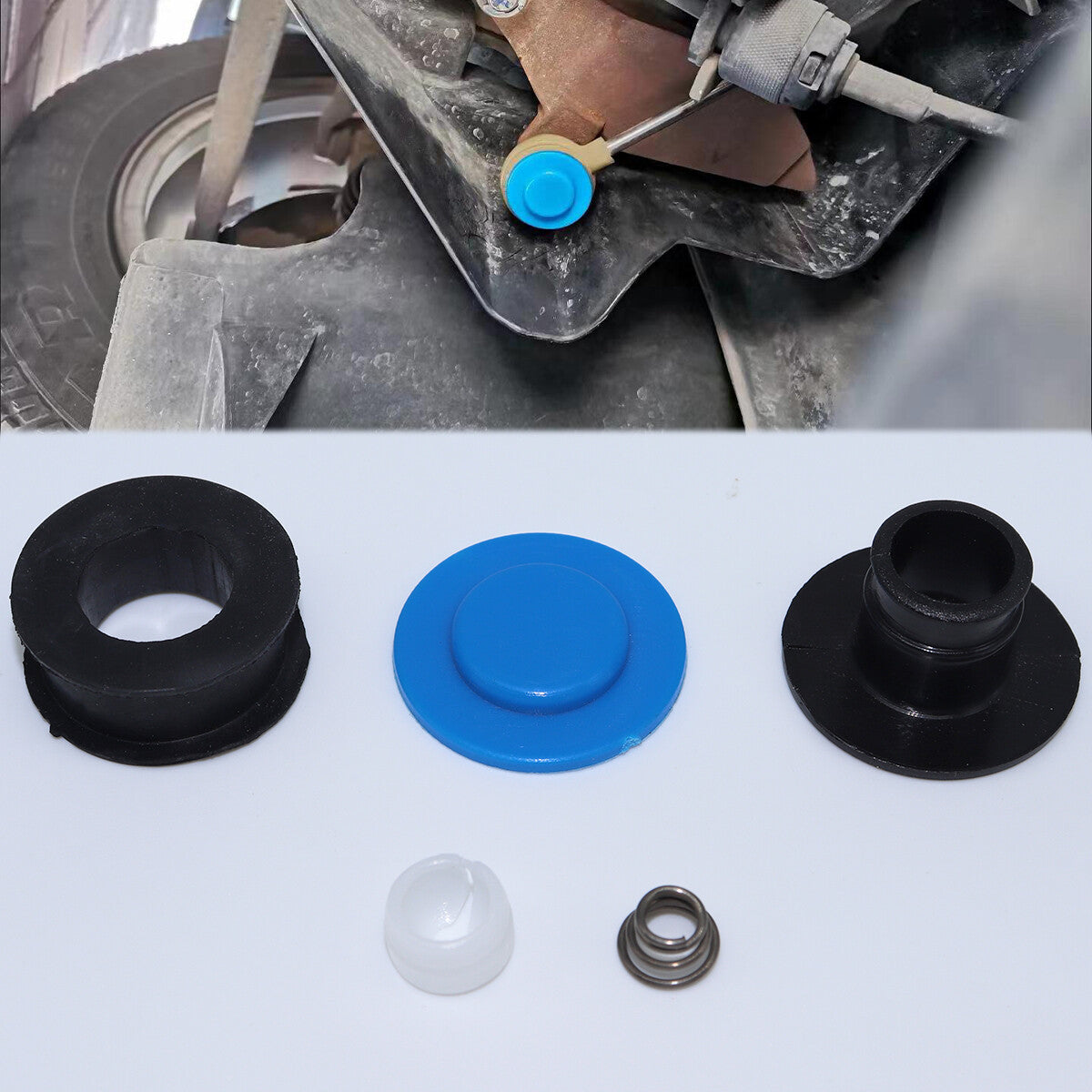 2Pcs Gear Shift Cable Linkage End Repair Kit for Opel Astra J Selector Bushing