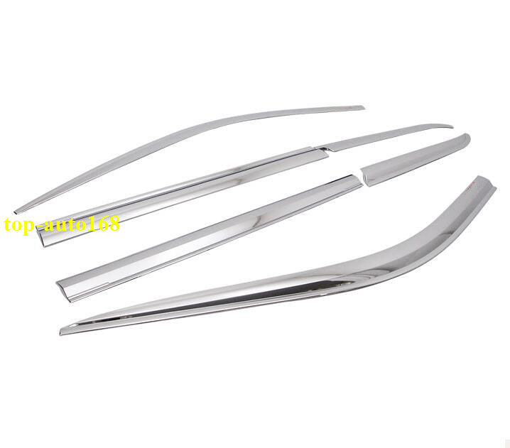for Jeep Cherokee 2014-2023 Chrome Window Wind Visors Rain Guard Vent Deflectors