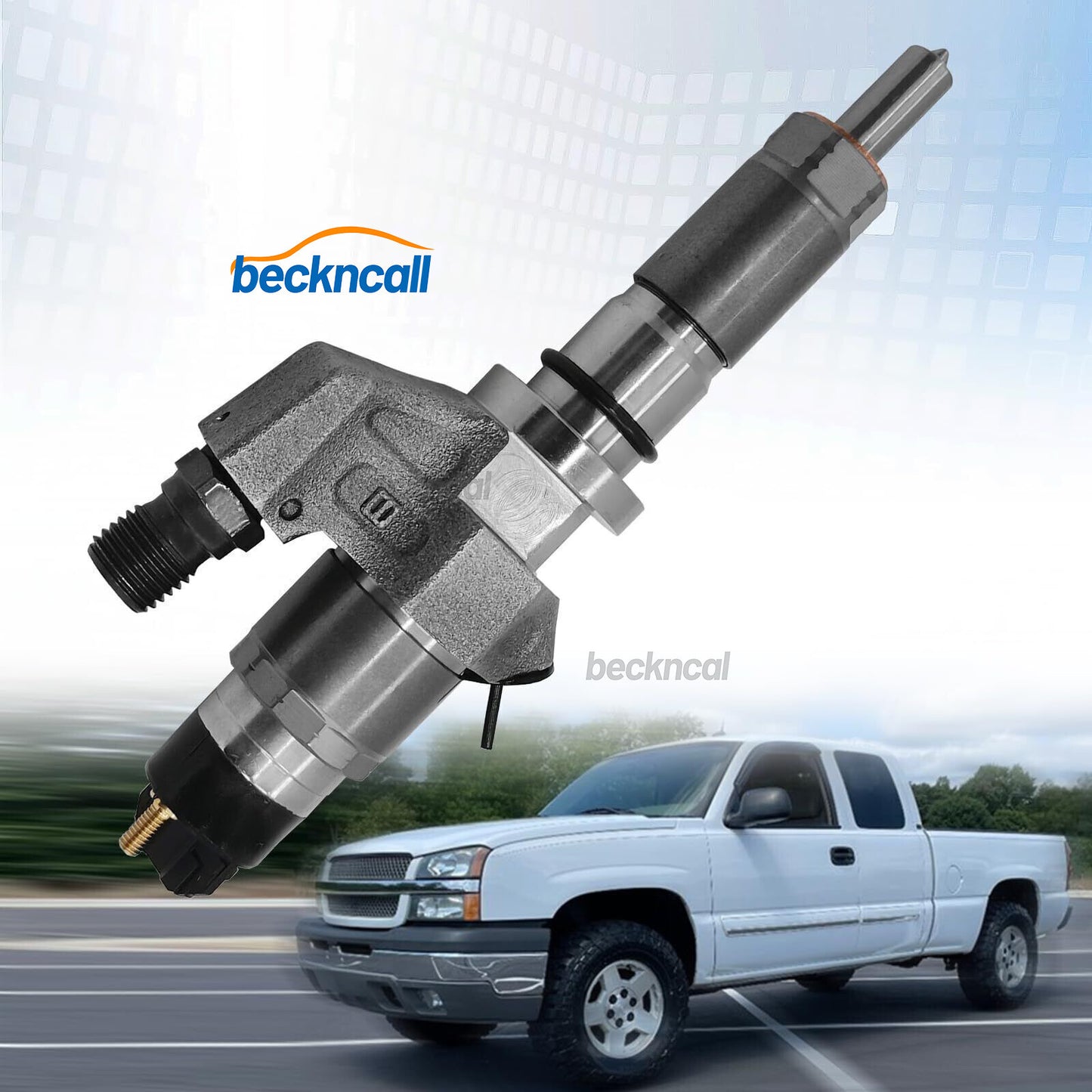4pcs Diesel Fuel Injector 0445120008 for 2001-2004 6.6L Duramax LB7 0986435502