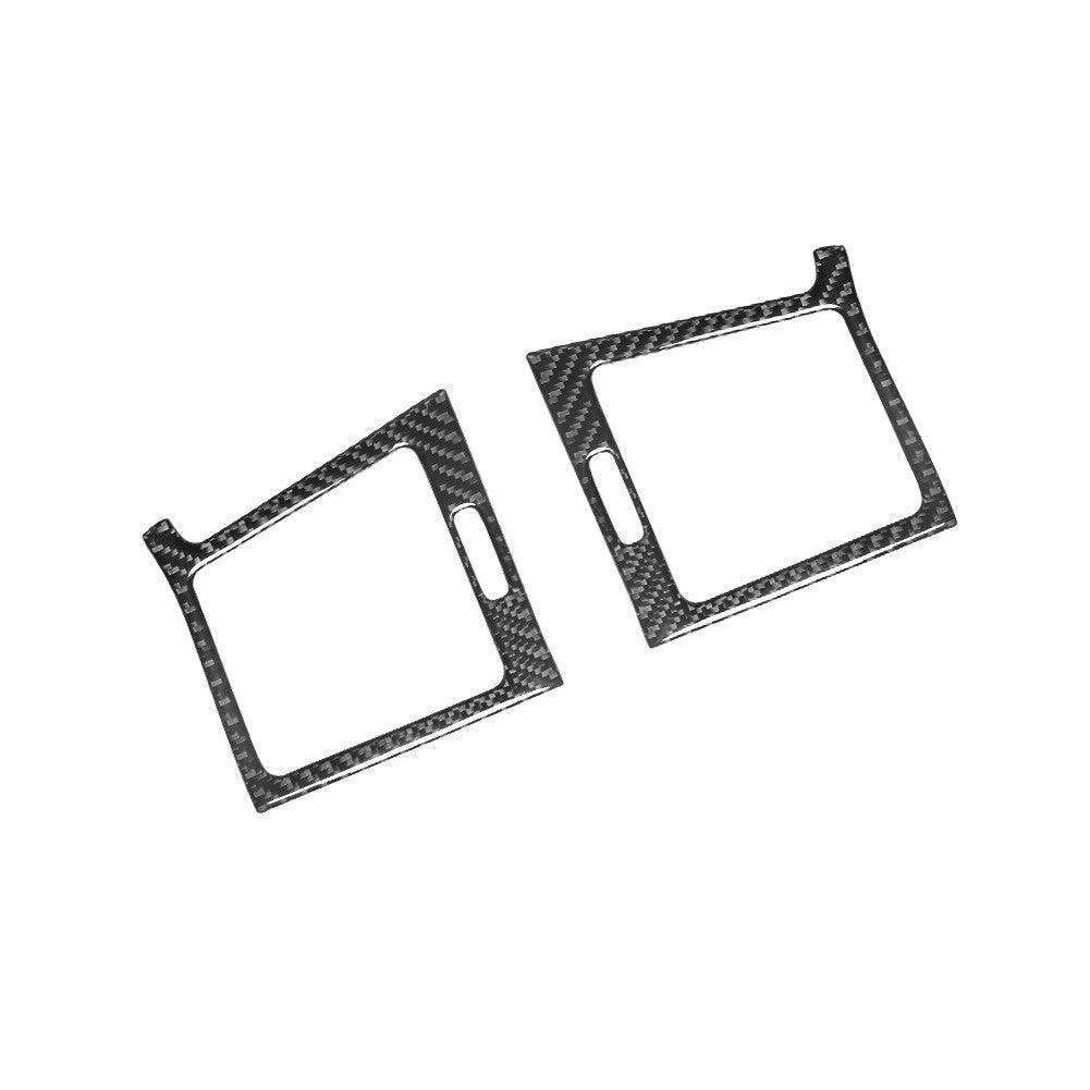 2X Carbon Fiber L and R Vent Trim Panel for Mercedes R Class 2009-2012