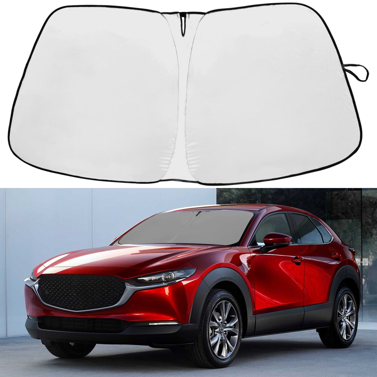 Custom Fit For 2017-2023 for Mazda CX5 Car Windshield Sun Shade UV Block Visor Cover