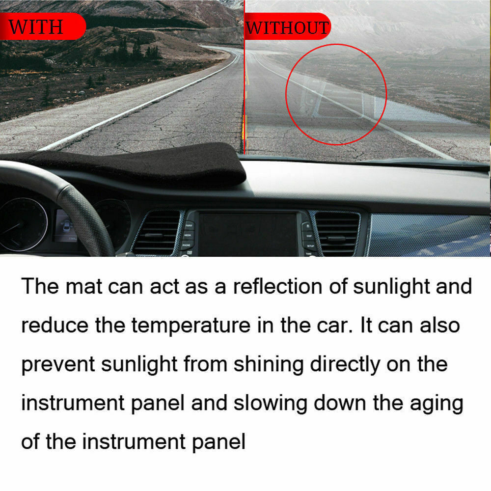1X Inner Dashboard Dash Mat Non-slip DashMat Sun Shade Pad for Lexus UX 2019-24