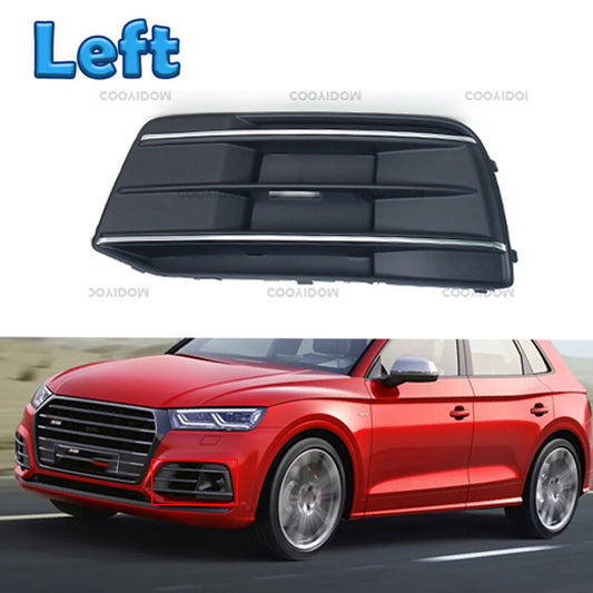Left Front Bumper Grille Fog Light Cover For Car Fit for Audi Q5 SQ5 2018-2020