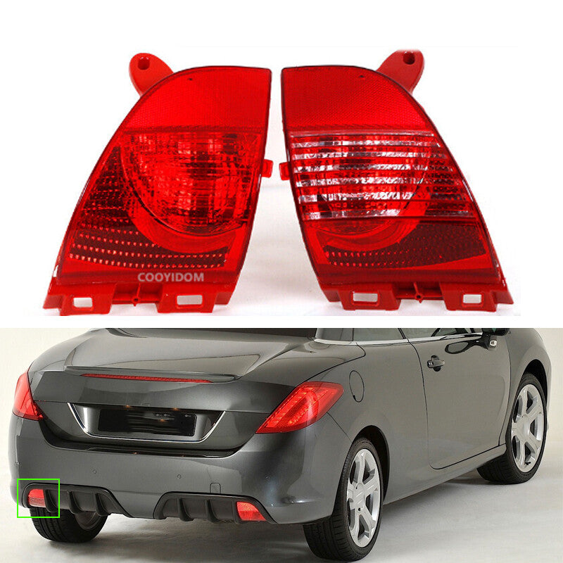 Rear Fog Light Reflection Light 1 Pair for Peugeot 2008 308CC for Citroen C3XR