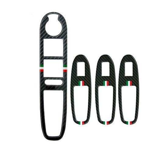Car interior trim center control panel cover sticker decals suitable for R55 R56 R57