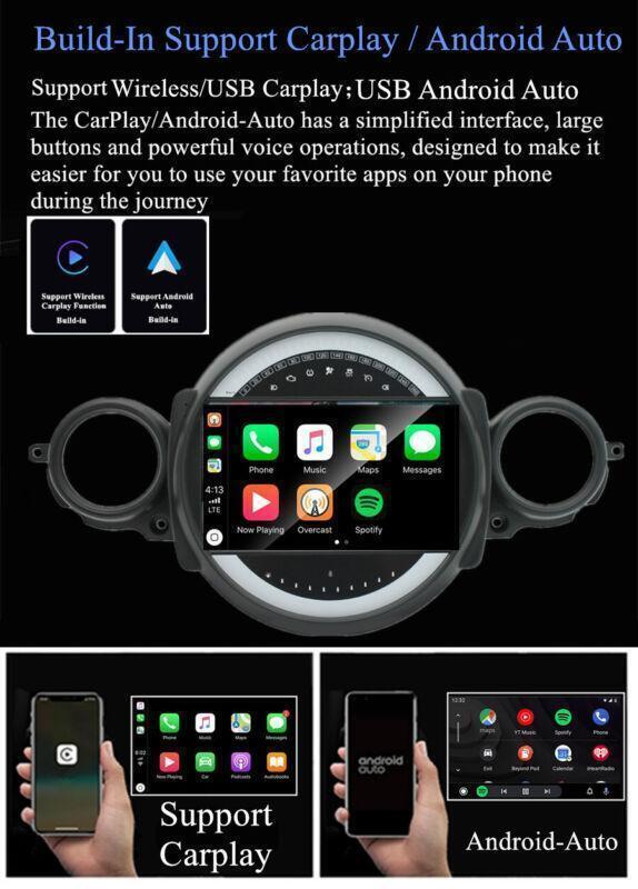 Android 11 Car Stereo Radio GPS for BMW for MINI for MINI COOPER R56 R60 2007-2013 32GB