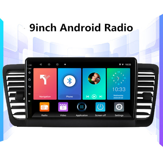 9 Android Radio Multimedia Video Player Navigation GPS For 03-09 Outback Legacy