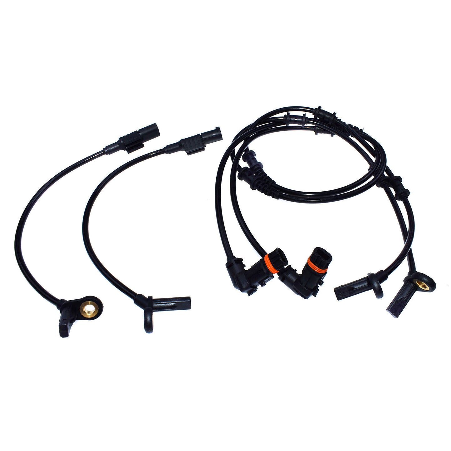 for Mercedes-Benz GL450 ML550 1645400717 ABS Wheel Speed Sensor Set 4 Front Rear