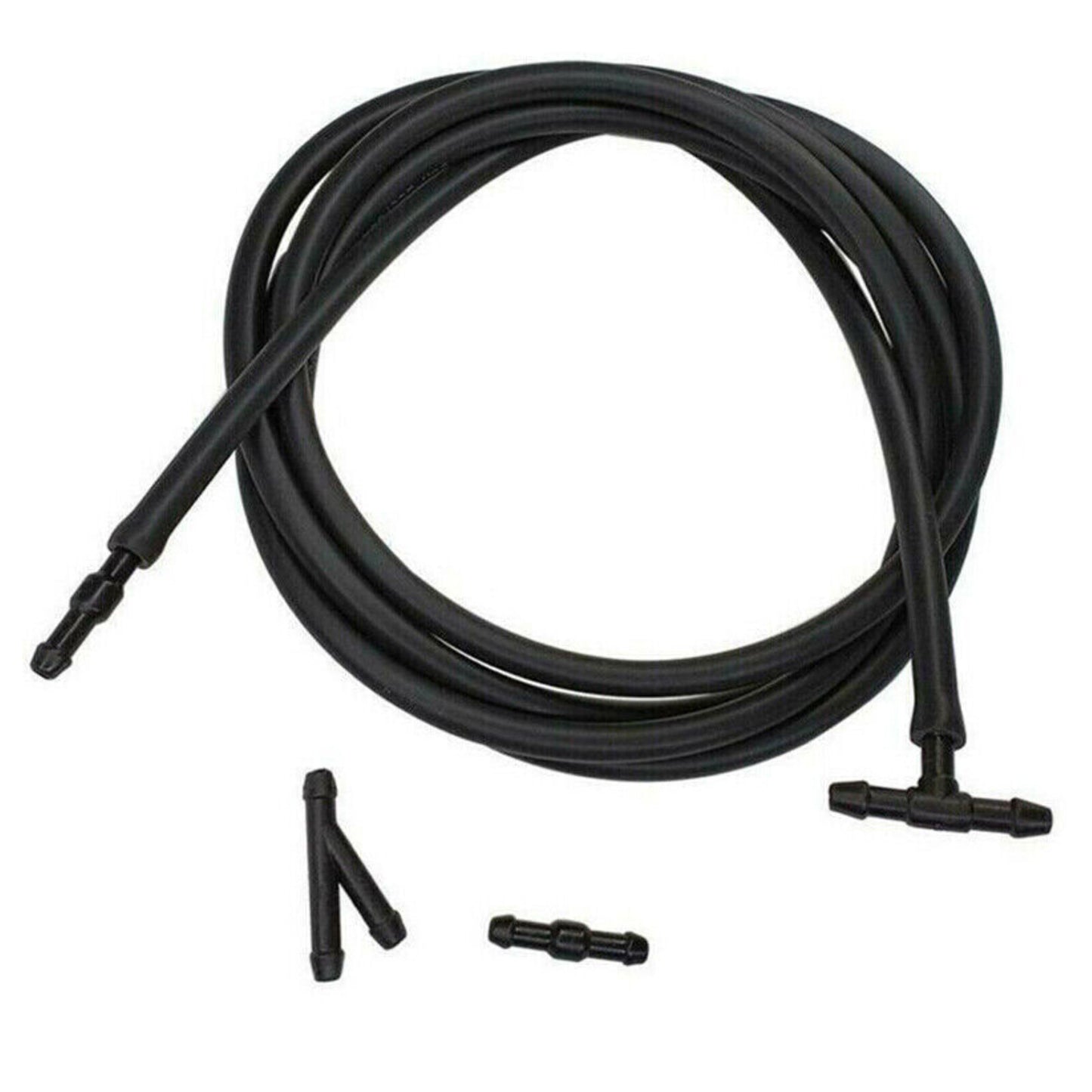 2m 78 W/Connector Windshield Wiper Washer Nozzle Hose kit Fluid Tube Pipe