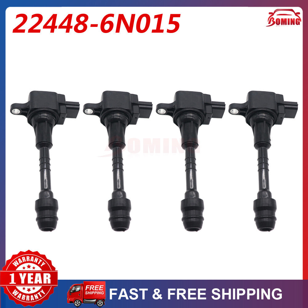Set of 4PCS for Nissan Sentra 1.8L Ignition Coils 2002 2003 2004 2005 2006 UF351
