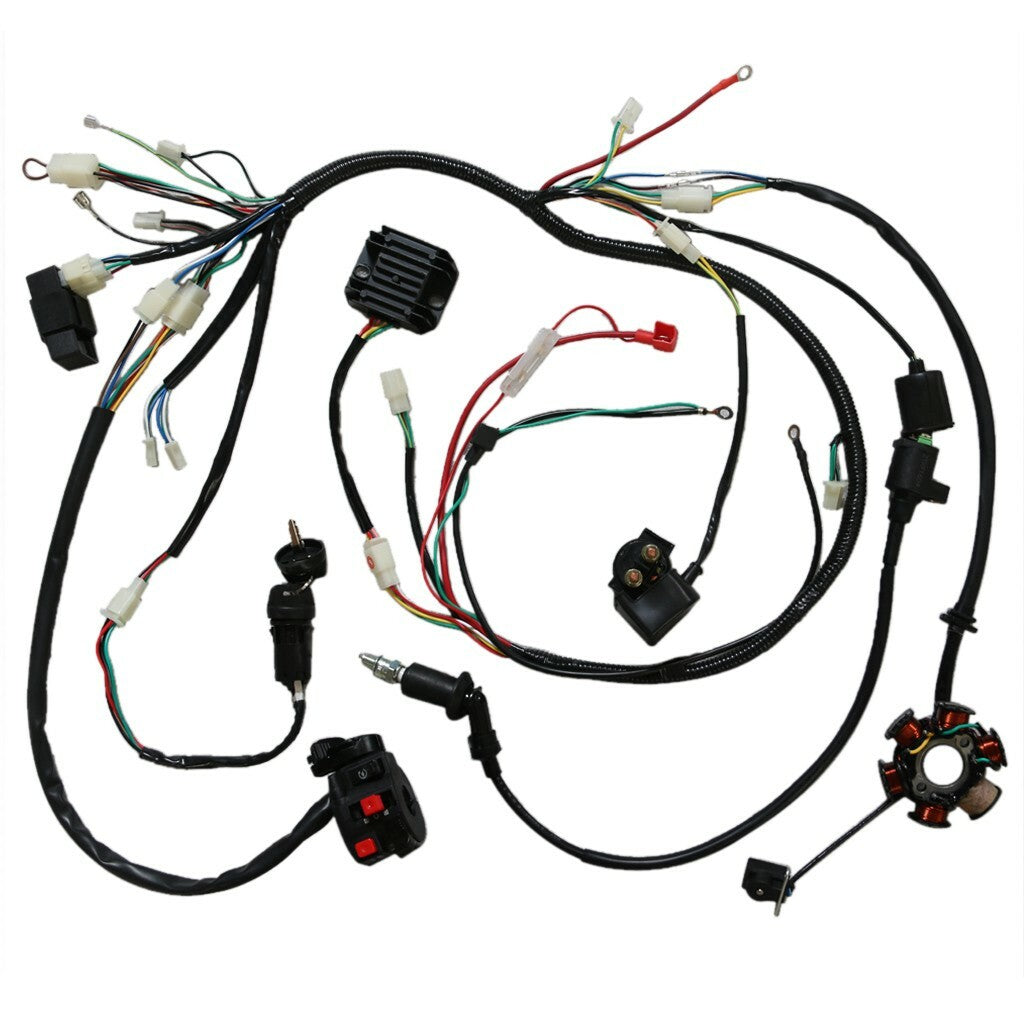 Magneto stator CDI wiring harness for GY6 125 150cc all-terrain vehicles, four-wheel off-road vehicles, go-karts