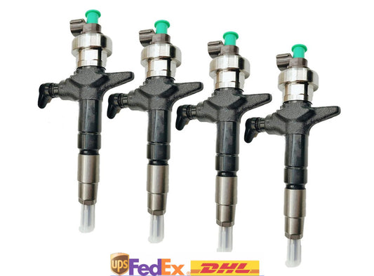 4X Fuel Injector 295050-1710 8-98238318-0 fits for Isuzu Truck Engine 4JJ1