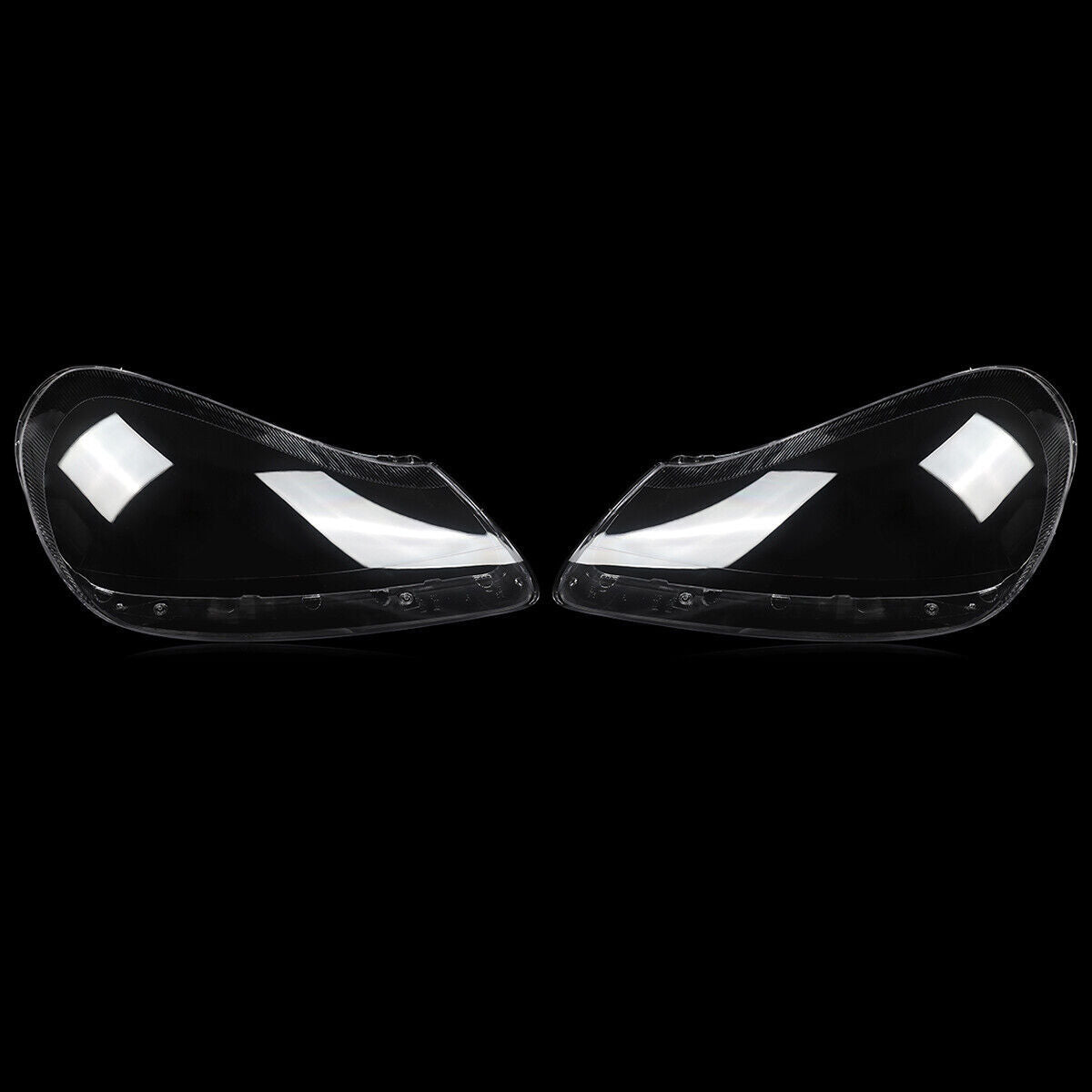 1Pair for Porsche for Cayenne 2007-2010 Headlight Lens Cover Replacement Shells US