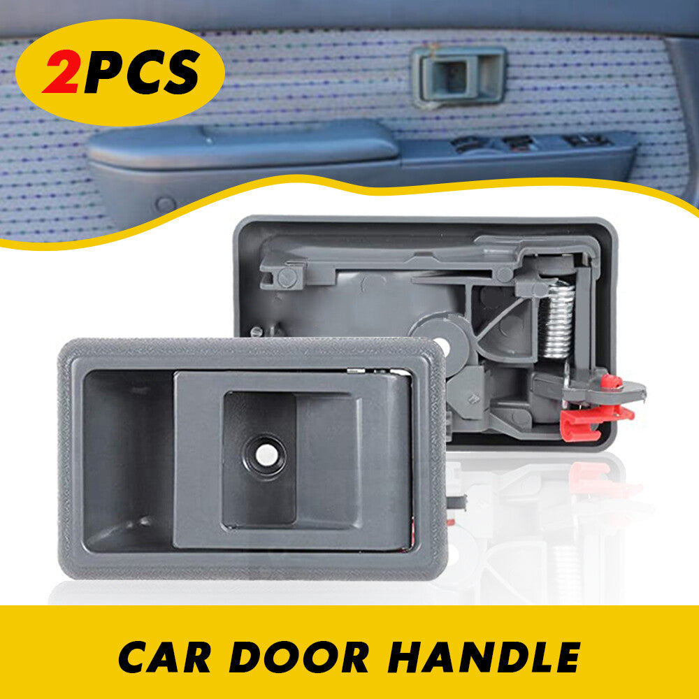for Toyota Inside Interior Door Handle Right Left Set Gray Pickup Tacoma 4Runner