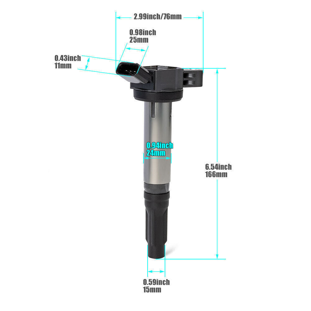 6xIgnition Coil 90919-A2002 90919-A2007 for LEXUS EVORA for TOYOTA for LAND CRUISER 2013