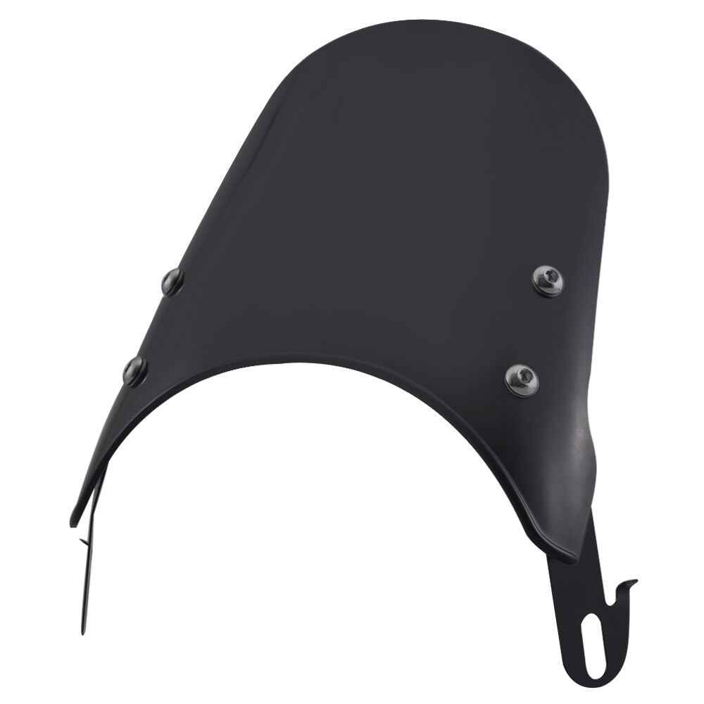 Motorcycle Headlight Windshield Windscreen For 5-7'' Round Headlight Universal