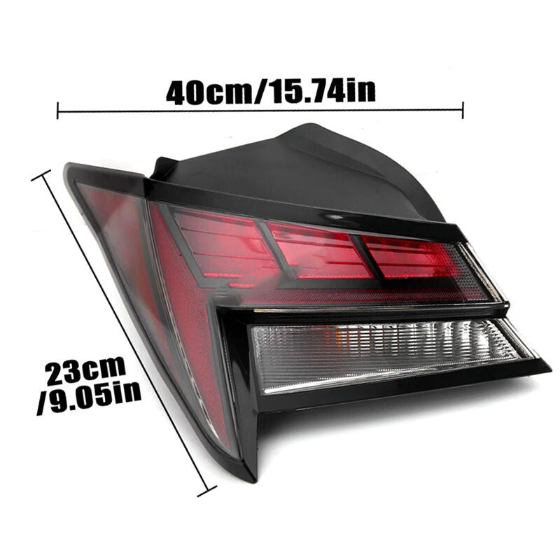 A pair of left + right exterior LED taillights for the 2021-2023 for Hyundai for Elantra .