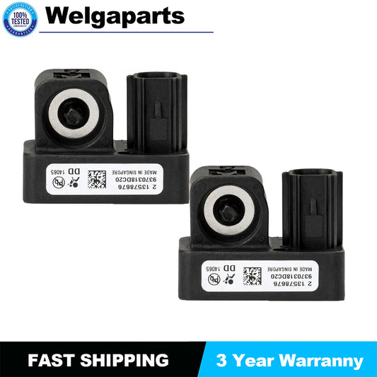 2Pcs 13578676 Front Impact Sensor For 15-18 Silverado for Sierra Tahoe for Yukon 8390