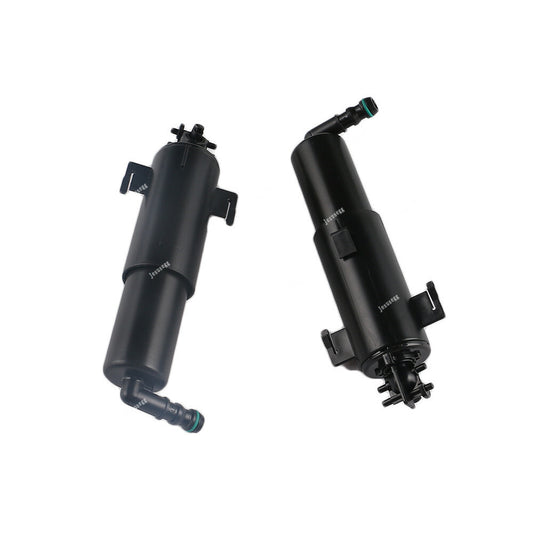 Qty 2 : Black Headlight Washer Wiper Nozzle Left + Right for BMW E71 E72 X6