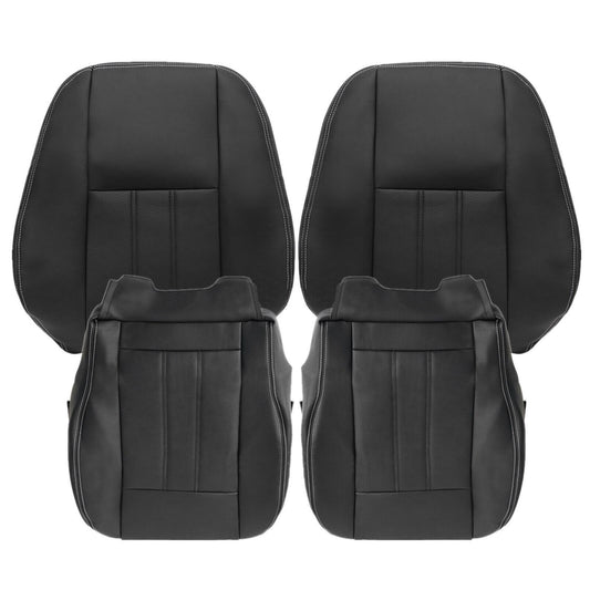 Front Driver Passenger Bottom Top for Seat Cover for Chrysler Town Country 2011-16