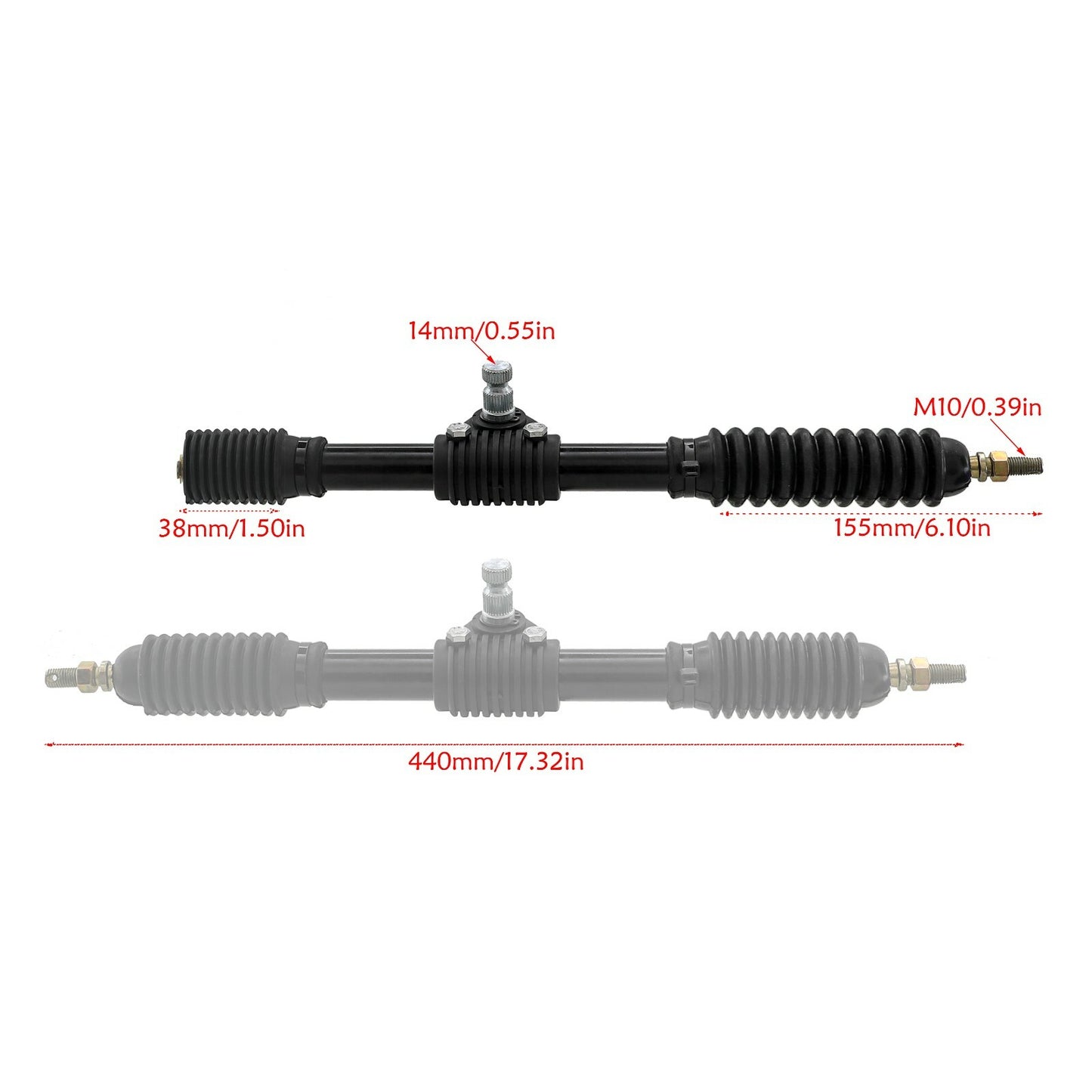 DIY steering gear carrier pinion; go-kart dune sled; go-kart all-terrain vehicle (UTV); Taodao cooler