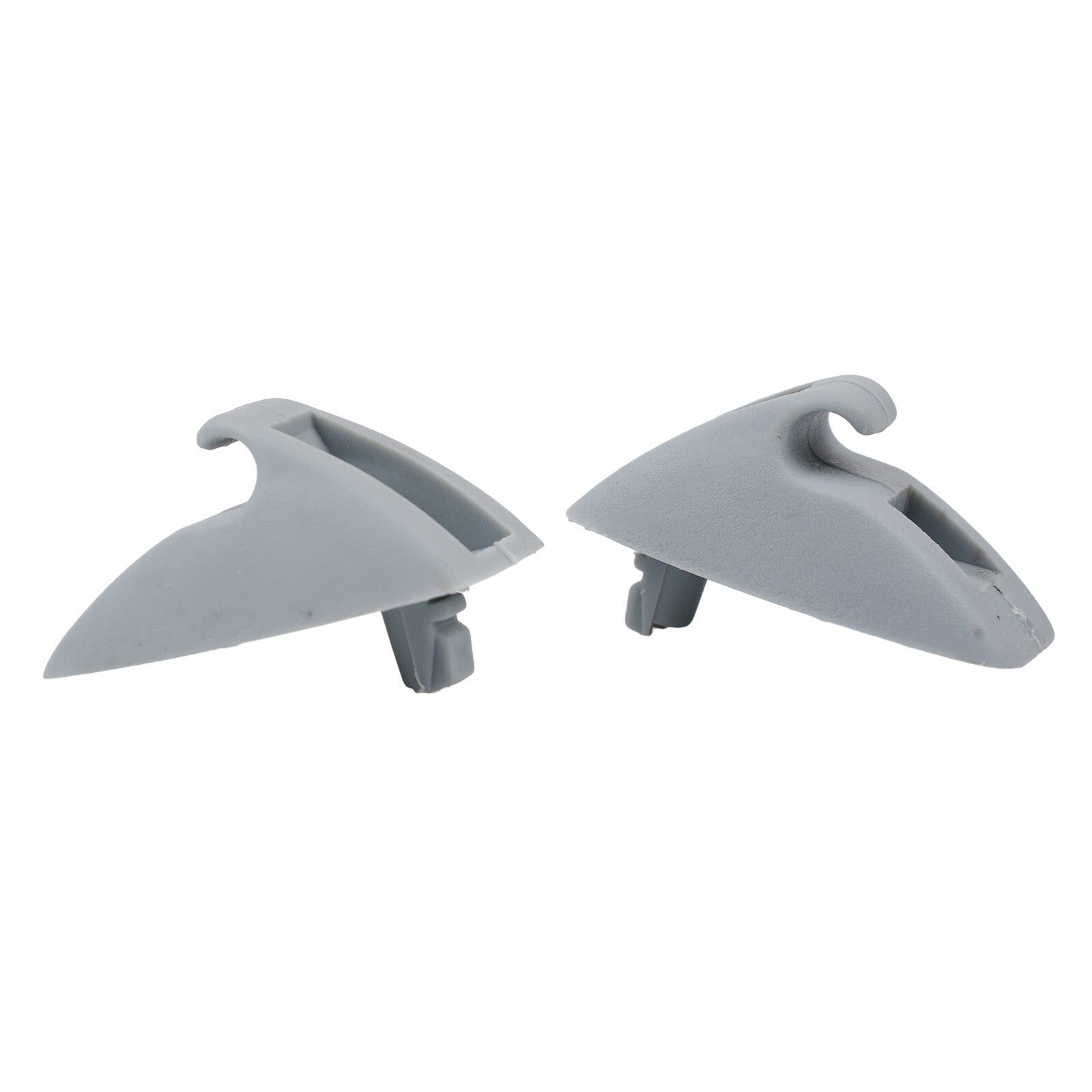 2-Piece Sun Visor Support Clip Fixer Hook for MK1 Grey 191857559