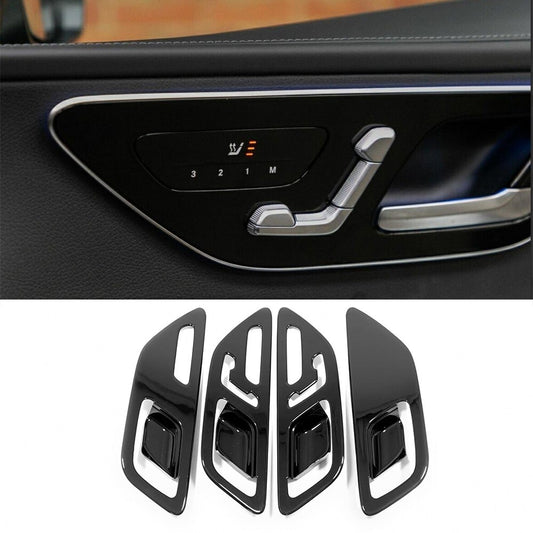For 2023 for Mercedes-Benz C-Class Car Accessories Inner Door Handle Bowl Cover Trim