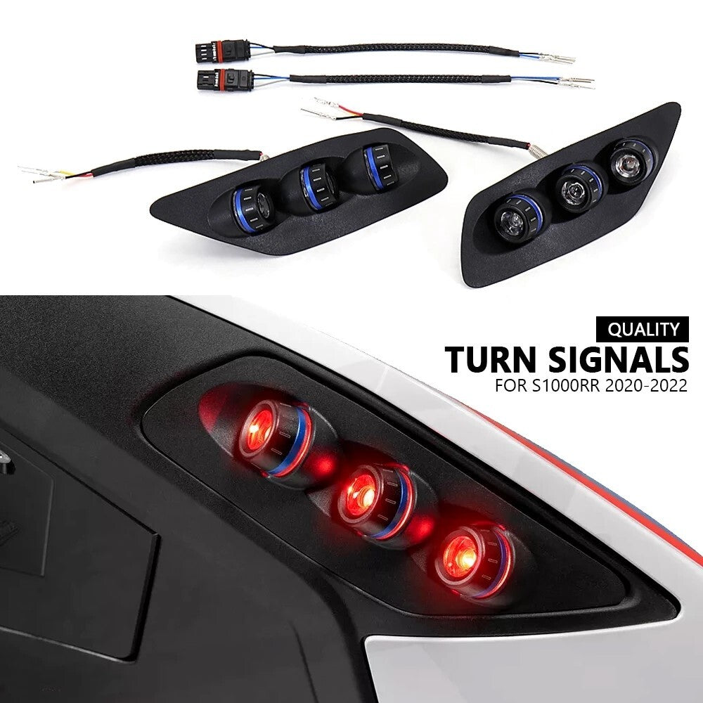 For S1000RR Motorcycle LED Rear Flasher Indicator Blinker Lamp Turn Signal Light