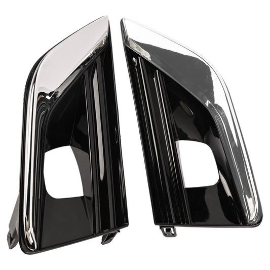 Fit For 2018-2023 for Infiniti Q50 Luxe Fog Light Trim Bezel Cover Chrome