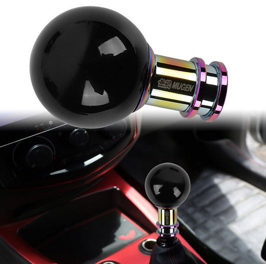 Automotive manual shift lever, Mugen crystal black ball for Nissan