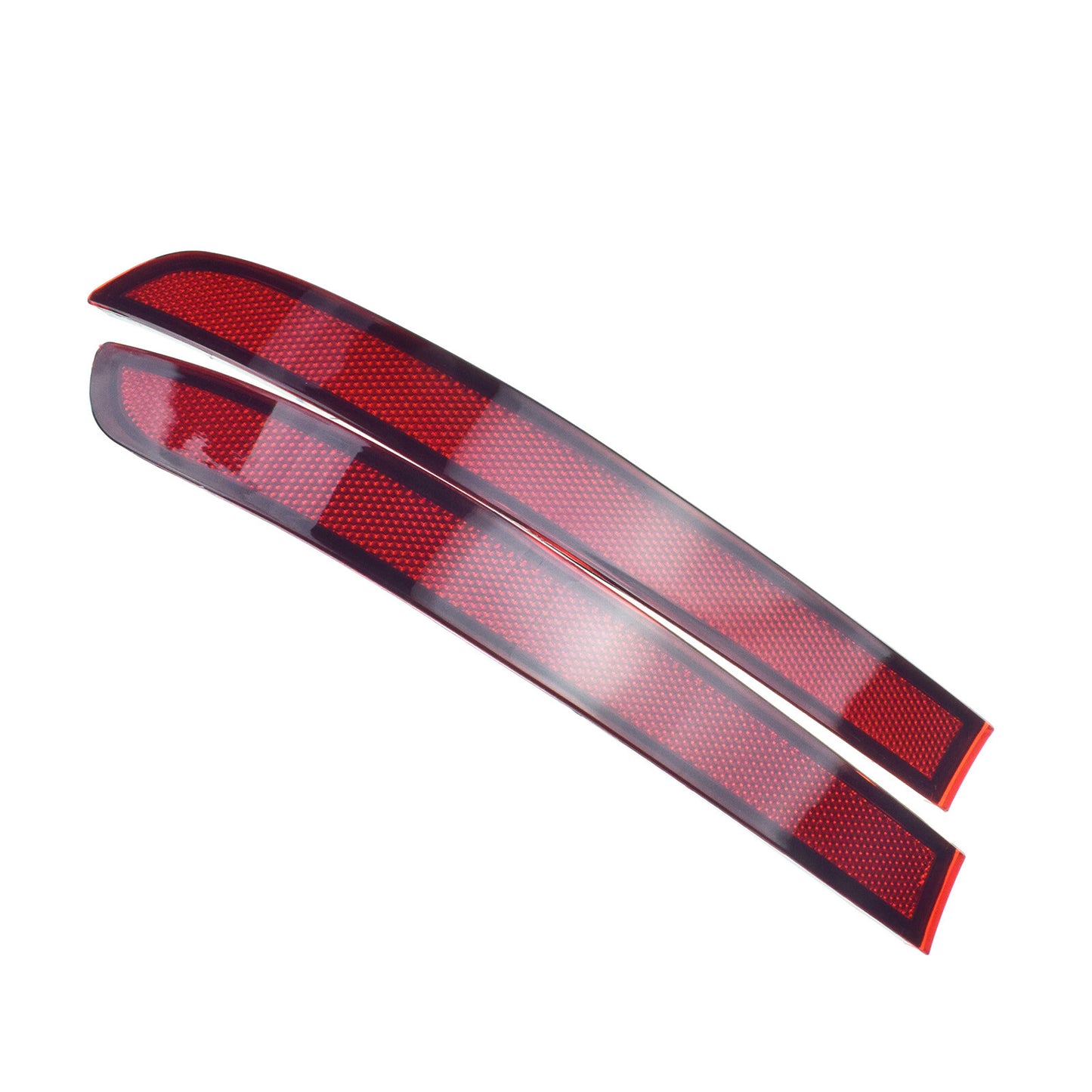 2PCS Rear Left Right Side Red Bumper Reflector RH LH for VW Touran 2007-2010