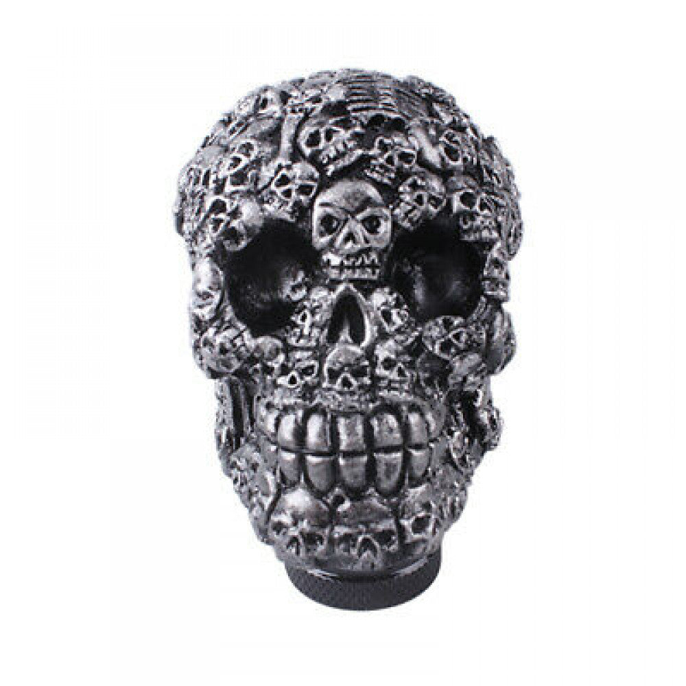 Car Universal Skull Head Manual Transmission Gear Shift Knob Skull Shifter Lever