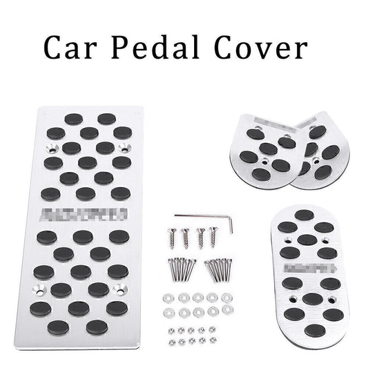 for Mazda 2 3 6 MX-3 MX-5 MX-6 RX-7 RX-8 Silver Aluminum 4x Auto Foot Rest Pedal