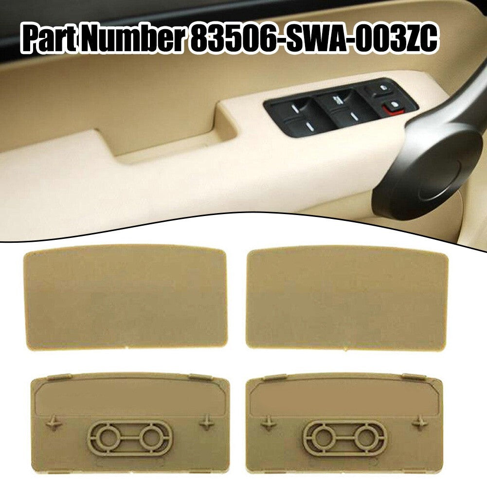 Replacement Armrest Door Handle Pull Pocket Cap for CRV 2007 2011