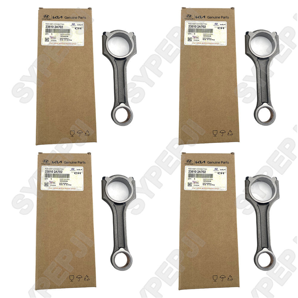 4-piece connecting rod 23510-2A702 for Hyundai Accent i20 i30 and for Kia Rondo 1.6L diesel.