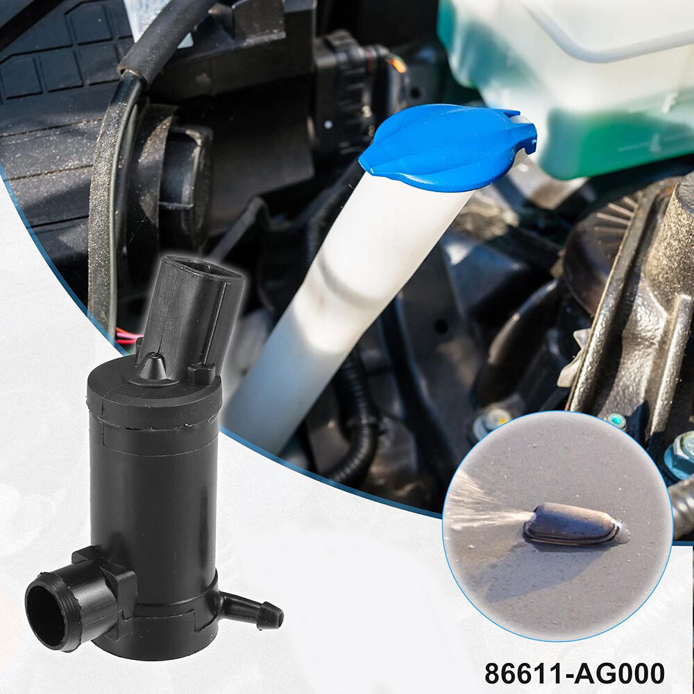 Car Windshield Washer Pump 86611AG000 for Subaru for Impreza for Forester Outback Legacy